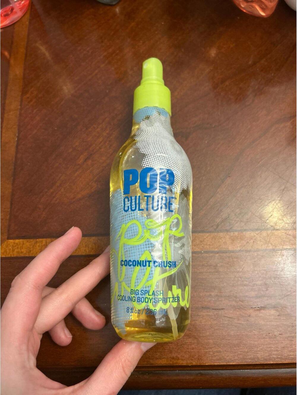 A290 Pop culture coconut crush big splash rare 8 oz no cap